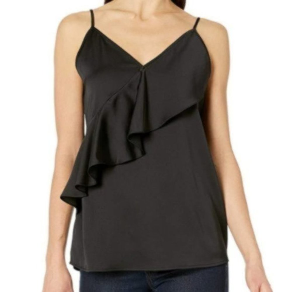 NWT Calvin Klein Women's Ruffle Front Strappy Cami